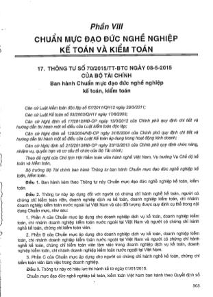 Tài liệu ôn tập phần tính huống nghề nghiệp Kế toán viên - Phần 10