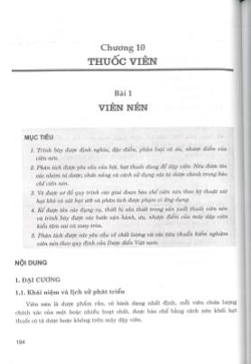 Tài liệu ôn thi vị trí điều dược Cao đẳng - Phần bào chế. Kỹ thuật bào chế viên nén